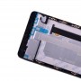 Pantalla LCD y digitalizador Asamblea con marco completo para Lenovo S90 S90 S90-T T-S90-A (Negro)