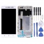 LCD Screen and Digitizer Full Assembly with Frame for Lenovo S90 S90-T S90-U S90-A (White)