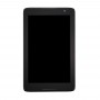 LCD екран и цифровизатор Пълна монтаж с рамка за Lenovo A8-50 таблетка / A5500 (черна)