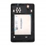 Écran LCD et numériseur Assemblage complet avec cadre pour Lenovo A8-50 Tablet / A5500 (Noir)