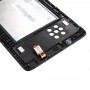 LCD-Bildschirm und Digitizer Vollversammlung mit Rahmen für Lenovo A8-50 Tablet / A5500 (Schwarz)