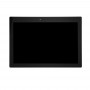 LCD ეკრანი და Digitizer სრული ასამბლეის Lenovo Tab 2 A10-30 / TB2-X30F (შავი)