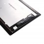 LCD-näyttö ja digitointikokoelma Lenovo-välilehden 2 A10-30 / TB2-X30F (musta)