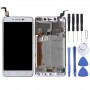 LCD Screen and Digitizer Full Assembly with Frame for Lenovo Vibe K5 A6020A40 (White)