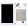 LCD Screen and Digitizer Full Assembly with Frame for Lenovo Tab 2 A8-50 A8-50F A8-50LC(White)