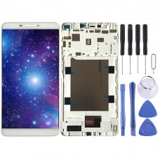 LCD-Display und Digitizer Vollversammlung mit Rahmen für Lenovo Yoga Tab 3 Plus / TB-7703X ZA1K00700RU (weiß) 