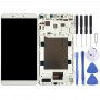LCD Screen and Digitizer Full Assembly With Frame for Lenovo Yoga Tab 3 Plus / TB-7703X ZA1K00700RU (White)