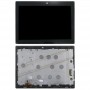 ЖК-экран и дигитайзер Полная сборка с рамкой для Lenovo Miix 320 10ICR (черный)