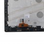 LCD-skärm och digitizer Fullständig montering med ram för Lenovo MIIX 320 10ICR (svart)