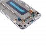 LCD-Bildschirm und Digitizer Vollversammlung mit Rahmen für LG X Cam / K580 / K580I / K580Y (Silber)