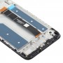 LG Q61（ブラック）のためのフレームと液晶画面とデジタイザのフルアセンブリ