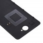 para Microsoft Lumia 650 batería cubierta trasera con NFC para el parachoques (Negro)