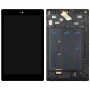 LCD екран и цифровизатор Пълна монтаж с рамка за Amazon Fire HD 8 (2018) 8-ми Gen L5S83A (черен)