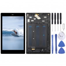 LCD Screen and Digitizer Full Assembly With Frame for Amazon Fire HD 8 2017 (7th Gen) SX034QT (Black) 