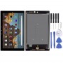 LCD Screen and Digitizer Full Assembly for Amazon Fire HD 10 2019 9th Gen m2v3r5(Black)