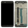 LCD Screen and Digitizer Full Assembly with Frame for ZTE Blade A610 / A610C / A612 (Black)
