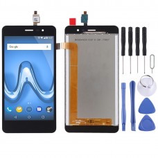 LCD Screen and Digitizer Full Assembly for Wiko Tommy 2(Black) 
