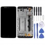 LCD Screen and Digitizer Full Assembly With Frame for T-Mobile Revvl Plus c3701a (Black)