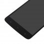 para Motorola Moto C Plus Pantalla LCD y digitalizador Asamblea completa (Negro)