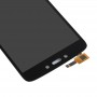För Motorola Moto C plus LCD-skärm och digitizer fullmontering (svart)
