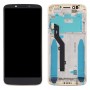 LCD Screen and Digitizer Full Assembly With Frame for Motorola Moto E5/ G6 Play(Brazil)(Gold)