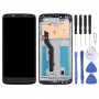 LCD Screen and Digitizer Full Assembly With Frame for Motorola Moto E5(US Version)(Black)