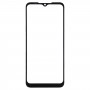Frontscheibe Äußere Glasobjektiv für Motorola Moto G9 Play / Moto G9 (Indien) (Schwarz)