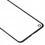 Frontscheibe Äußere Glasobjektiv für Motorola Moto P50 / One Vision / One Action / XT1970-1 / XT2013-1 / XT2013-2 (Schwarz)