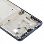 Предна корпус LCD рамка Панел плоча за Motorola One Hyper XT2027 XT2027-1 (син)