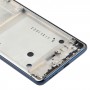 Etukotelo LCD-kehyskehys Motorola One Hyper XT2027 XT2027-1 (sininen)