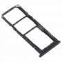 SIM vassoio di carta + vassoio di carta di SIM + Micro SD Card vassoio per Motorola One (P30 Play) XT1941 (nero)