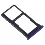 SIM Card Tray + SIM Card Tray / Micro SD Card Tray for Motorola Moto G9 Play/Moto G9 (India) (Blue)