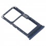 Taca karta SIM + taca karta SIM / Taca karta Micro SD dla Motorola Moto G9 Plus XT2087-1 (niebieski)