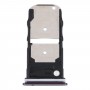 Taca karta SIM + taca karta SIM / taca karta Micro SD dla Motorola Edge XT2063-3 (fioletowy)