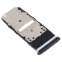 SIM-Karten-Behälter + SIM-Karte Tray / Micro SD-Karten-Behälter für Motorola One Zoom (Schwarz)