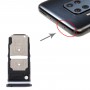 SIM-kortfack + SIM-kortfack / micro SD-kortfack för Motorola One Zooma (Svart)