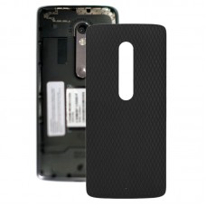 Battery Back Cover for Motorola Moto X Play XT1561 XT1562(Black) 