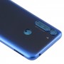 Couverture arrière de la batterie pour Motorola One Fusion / XT2073-2 (bleu)