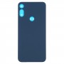 Couverture arrière de la batterie pour Motorola Moto E (2020) (Bleu)