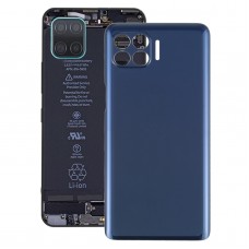 Аккумулятор Задняя крышка для Motorola One 5G UW / One 5G / Moto G 5G Plus / XT2075 XT2075-2 XT2075-3 (синий)