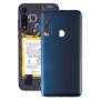 Copertura posteriore la batteria originale per Motorola Moto One Fusion Plus PAKF0002IN (blu)
