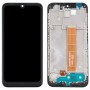 Original LCD Screen and Digitizer Full Assembly With Frame for Nokia 2.2 TA-1183 / TA-1179 / TA-1191 / TA-1188(Black)