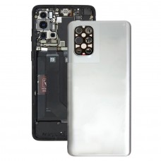 חזרה סוללת כיסוי עם מצלמת עדשת כיסוי עבור OnePlus 8T + 5G (כסף)
