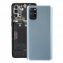 Аккумулятор Задняя крышка с объектива камеры Обложка для OnePlus 8Т (серебро)