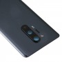 Akku Rückseite mit Kamera-Objektiv-Abdeckung für OnePlus 8 Pro (Schwarz)