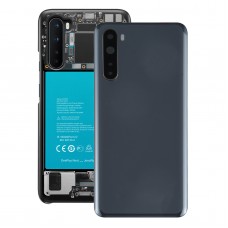 Batteribackskydd med kameralinsskydd för OnePlus Nord (Grå)
