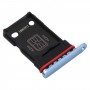 Bandeja de tarjeta SIM + bandeja de tarjeta SIM para OnePlus 9R (azul)