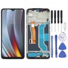 LCD Screen and Digitizer Full Assembly With Frame for OPPO Realme 3 Pro / Realme X Lite RMX1851