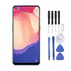 TFT Material LCD Screen and Digitizer Full Assembly with Frame for OPPO Reno4 SE PEAT00, PEAM00 