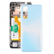 Батерия Задна покривка за OPPO RELUME 7 / RMX2155 / RMX2151 / RMX2163 (бял)
